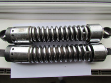 OEM Shovelhead Ironhead Panhead shocks 14-1/4" (one is bent)