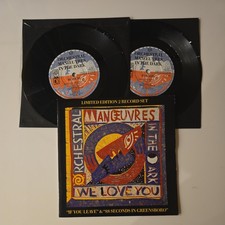 OMD - WE LOVE YOU - 2 X 7"
