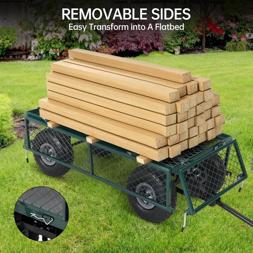 Heavy duty garden - duty, cart