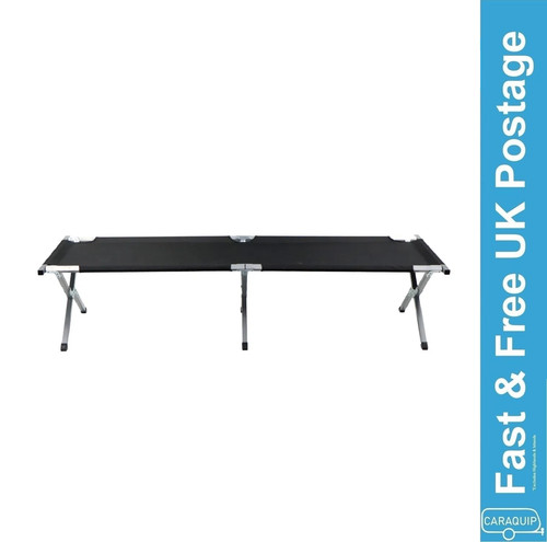 Folding camping bed aluminium - camping,
