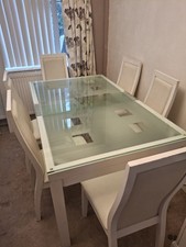 Wood dining - glass,