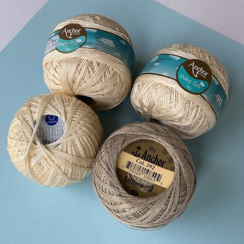 Mixed lot anchor coats crochet - lot,