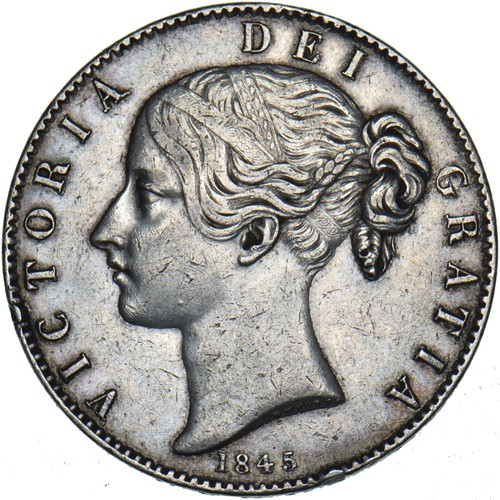 1845 crown victoria british - 1845,