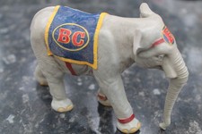 RARE BRITAINS CIRCUS ELEPHANT HAS EAR  AND TUSKS MISSING