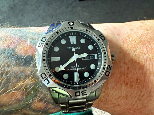 Seiko solar diver - seiko,