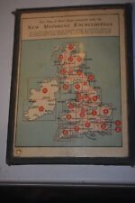 1930's Key Plan of thirty-one Road Maps covering the British Isles