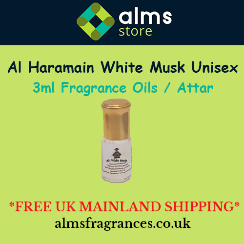 Haramain white musk attar - al-haramain,