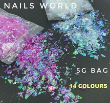 Crushed mylar broken glass - 5g,
