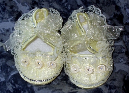 Baby bling romany yellow lace - baby,