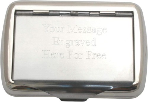 Personalised tobacco tin with - tobacco,