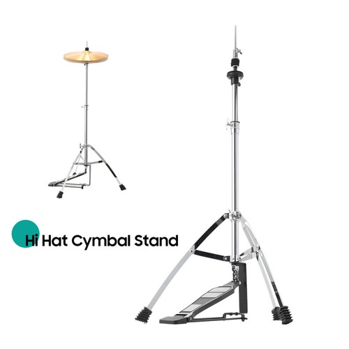 Double braced hat cymbal - double,