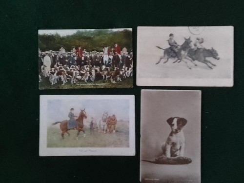 Vintage postcards dogs and - vintage,