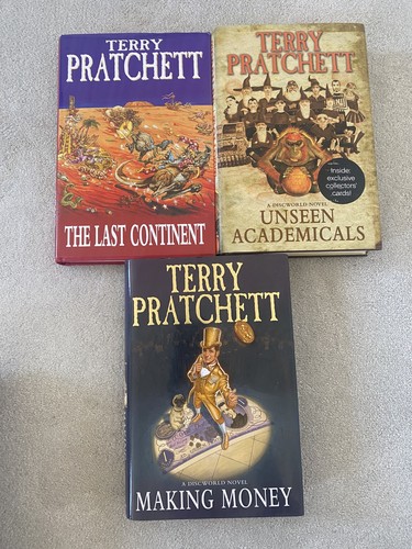 Terry pratchett hardback book - pratchett,