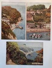 Clovelly 3 Postcards