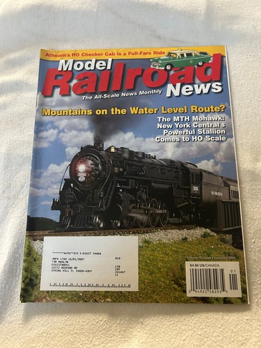 Model railroad news magazine - model,