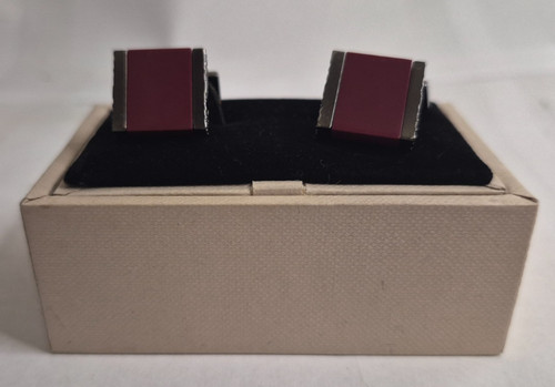 Burberry cufflinks box red - cufflinks,