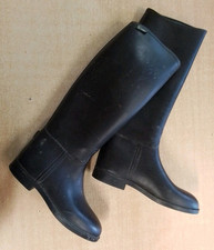 Aigle Rubber Long Riding Boots Size 39 UK 7 (HAP)