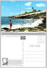 Vintage Pemaquid Lighthouse
