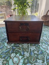 Vintage Wooden Desktop Drawers