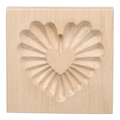 Wooden cookie mould - wooden,
