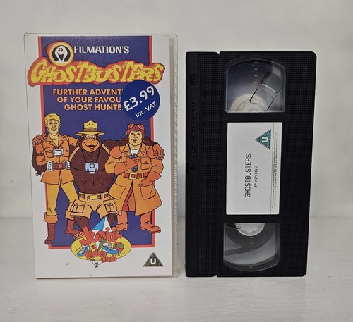 Filmation ghostbusters vhs - filmation's,