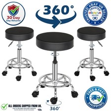 Salon Stool with Spider Base
