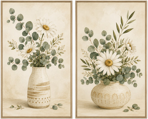 333 set daisy - 333., eucalyptus