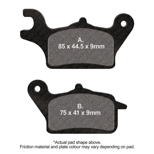Ebc scoot org brake - org,