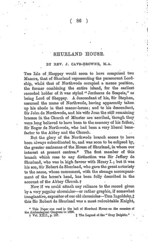 Shurland house tudor - house,, (tudor