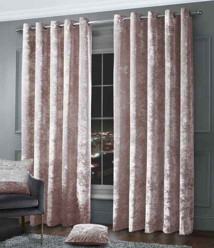 Crushed velvet eyelet - crushed,