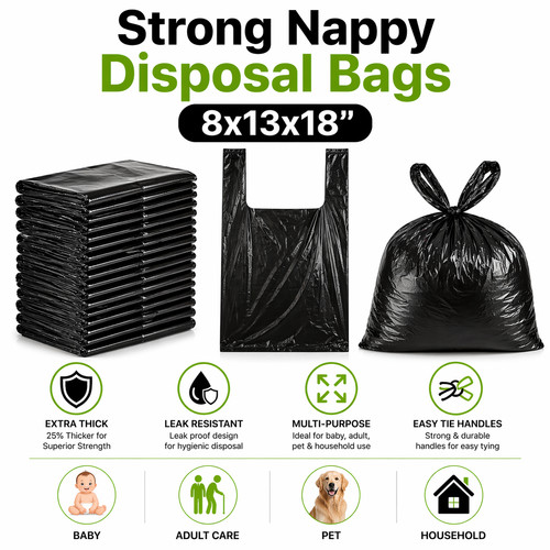 Adult nappy disposal - adult, bags