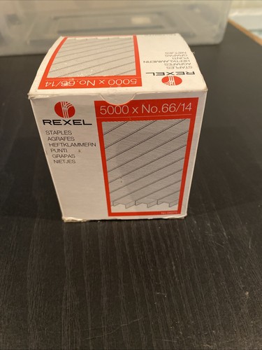 Rexel heavy duty staples - heavy, 66/14