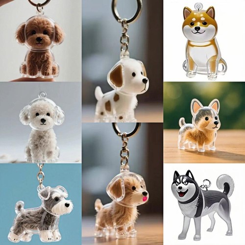 Dogs hair storage pendant cute - dogs,