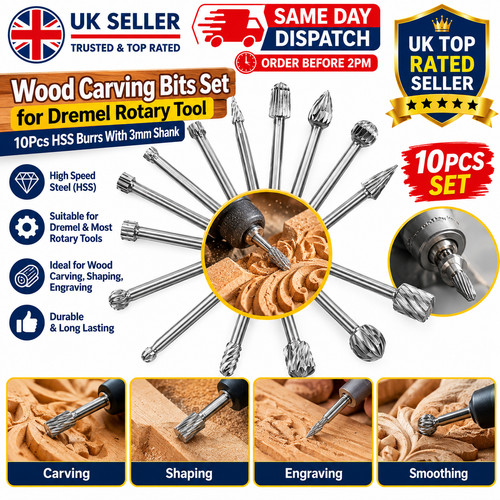 Wood carving bits - bits, set