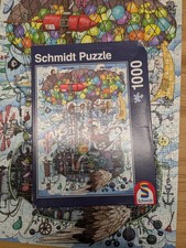 Schmidt 1000 Piece Puzzle 'Gumbert's Amazing Flying Machine' Complete