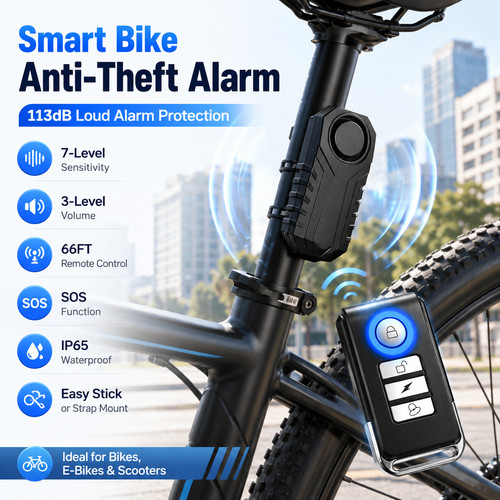 Wireless motorcycle alarm - motorcycle,