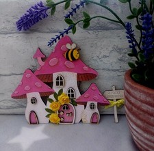 Toadstool House Fairy Door