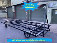 Heavy duty Shepherds hut chassis and frame.