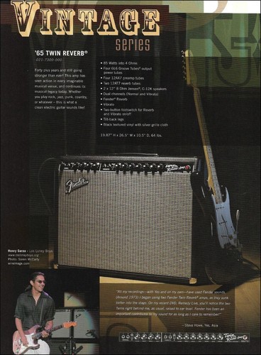 Fender vintage series twin - fender,