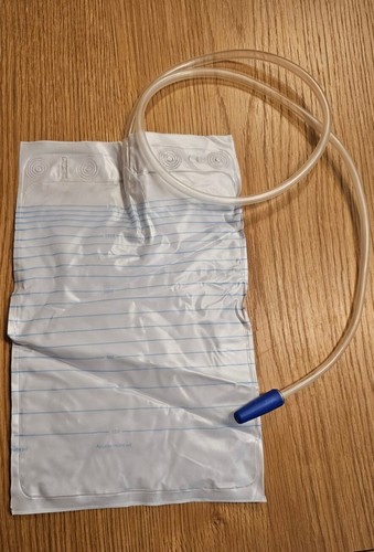 Catheter drainage overnight - drainage,