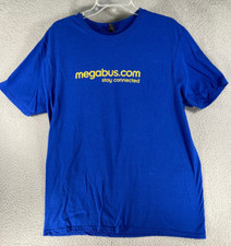 Megabus T Shirt Adult XL Blue