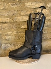 Dingo mens black leather - black,