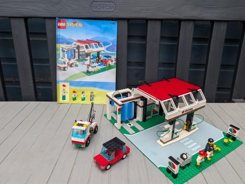 Lego system town - system, gas