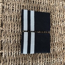 2 Stripe Pilots Epaulettes- Used in great condition.