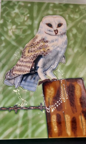 Banyan ceramic art - ceramic,