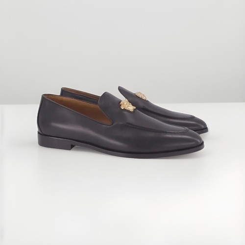 Versace medusa head loafers - versace,