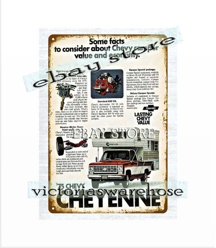 Wall plaque 1975 - wall, camper