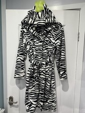 Girl’s Zebra Dressing Gown