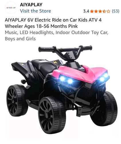 Aiyaplay electric ride on - aiyaplay, ride-on