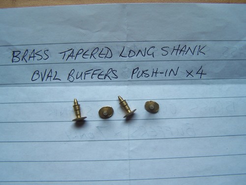 00/4mm turned brass oval type